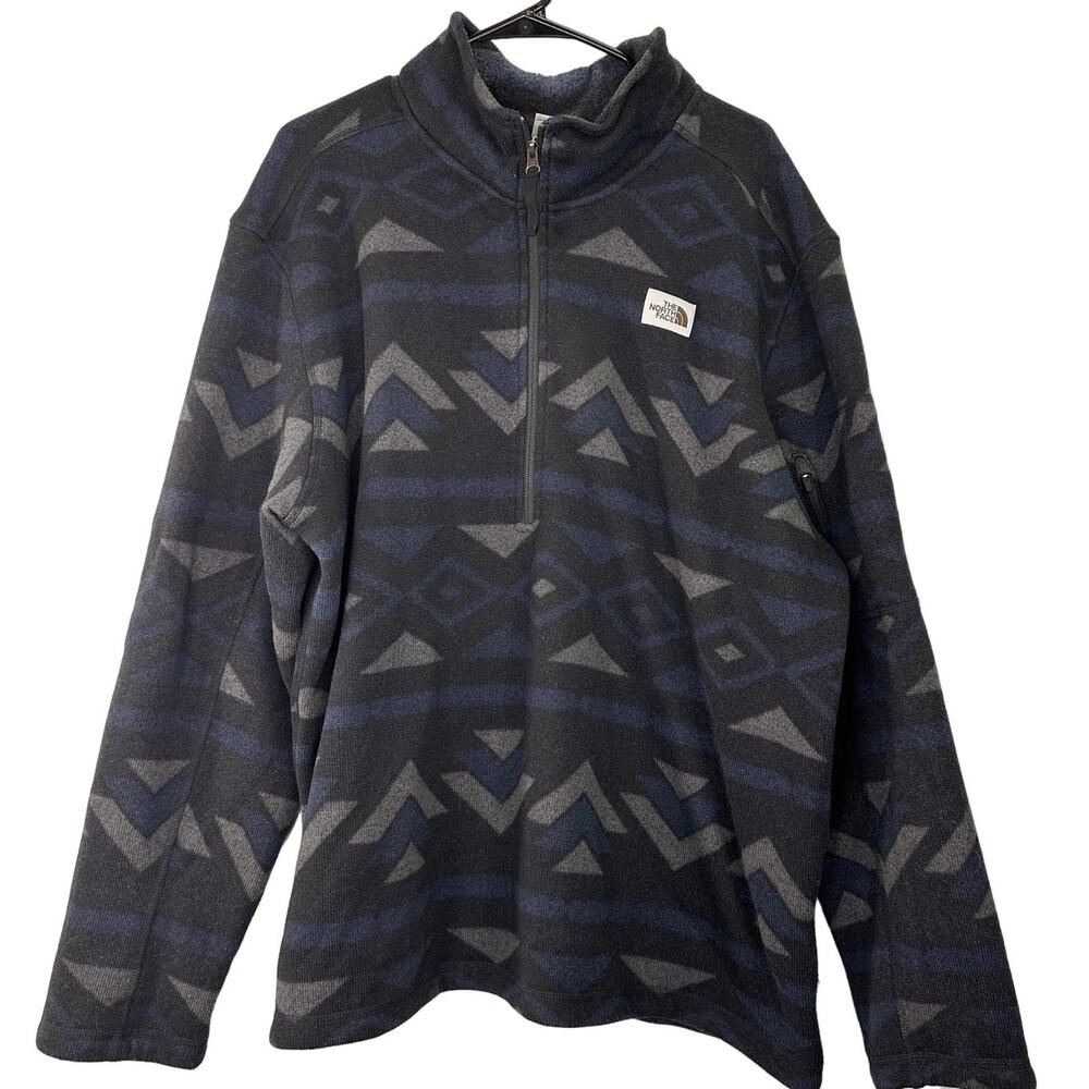 The North Face Men's 1/2 Half Zip Southwest Patterned Pullover Size XXL